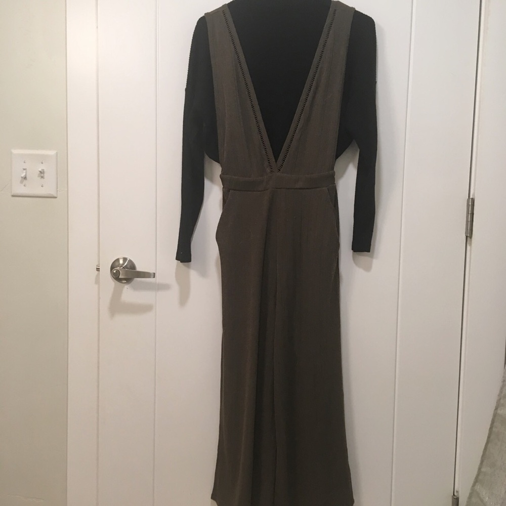 Olive Green Jumpsuit